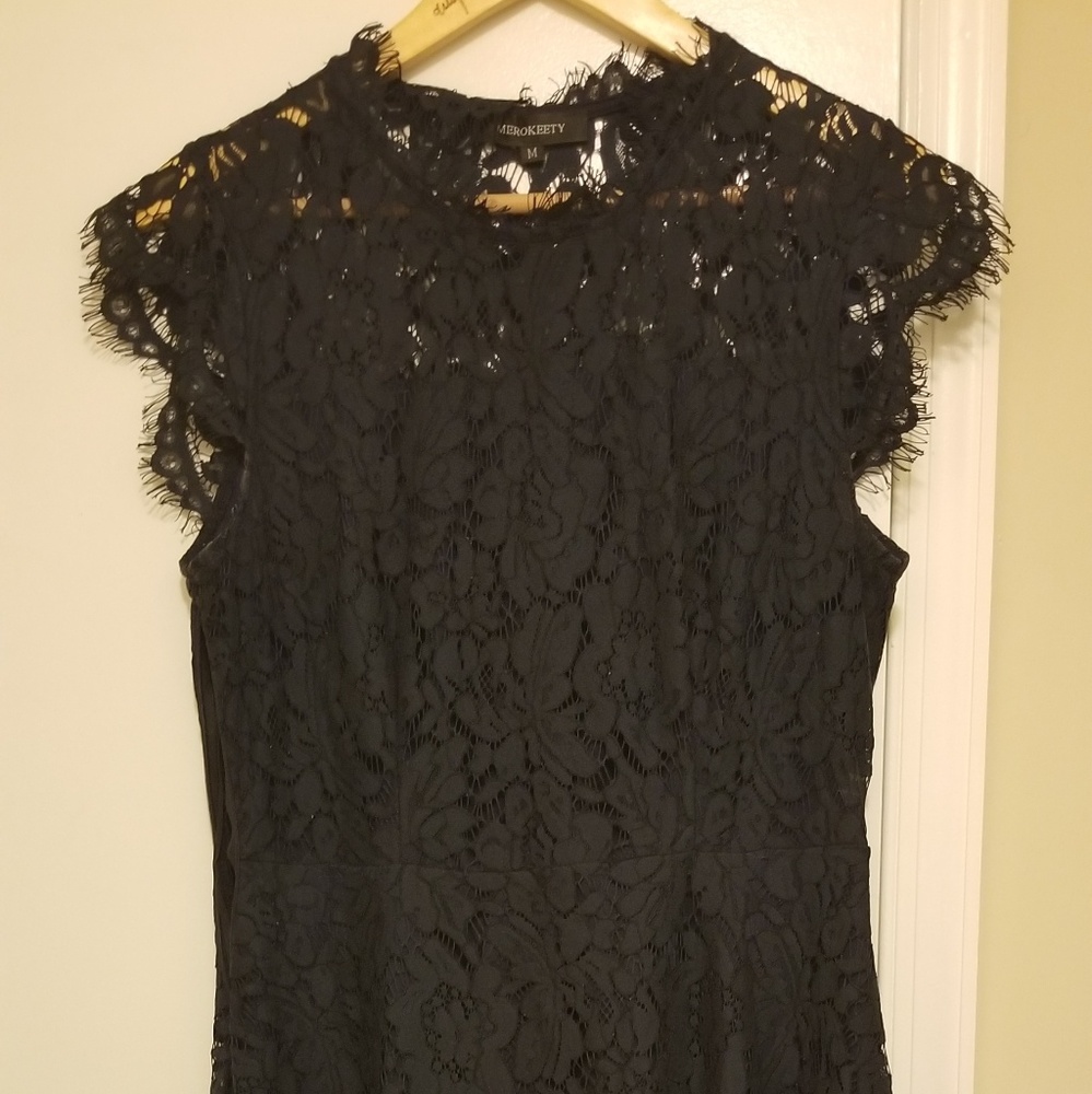 Merokeety M Navy Dress - Picture 4 of 4